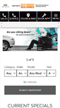 Mobile Screenshot of palmspringsinfiniti.com